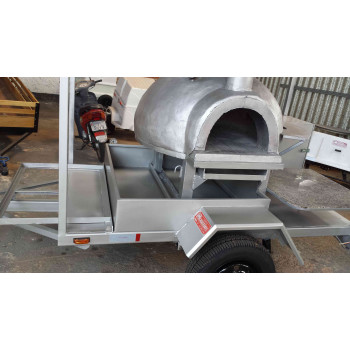 Carreta Forno de Pizza