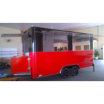 Food Truck Trailer Contêiner