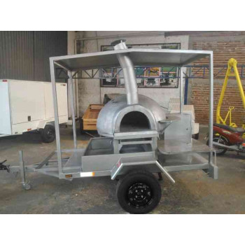 Carreta Forno de Pizza